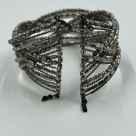 Beautiful Vintage Handmade Beaded Bracelet Lot of 3 - Picture 4 of 8